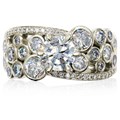 Starry Sky Anniversary Ring