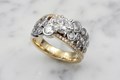 Starry Sky Anniversary Ring