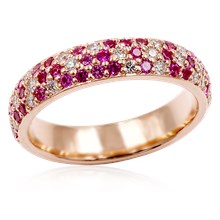 Milky Way Pave Wedding Band