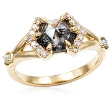 Boho Claw Engagement Ring