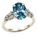 Mixed Shape Snowdrift Engagement Ring