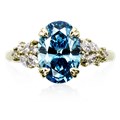 Mixed Shape Snowdrift Engagement Ring