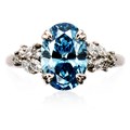 Mixed Shape Snowdrift Engagement Ring