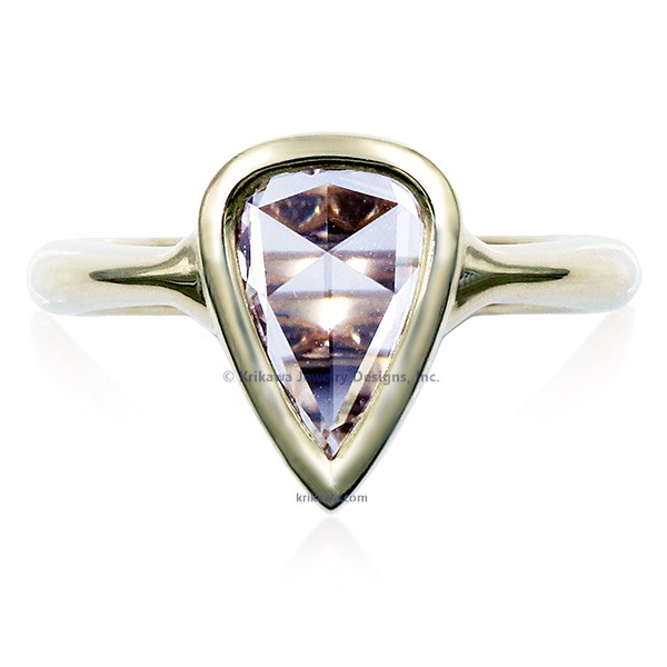 Portrait Solitaire Engagement Ring