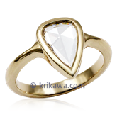 Portrait Solitaire Engagement Ring