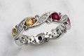 Vintage Delicate Wave Wedding Band