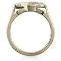 Two Stone Infinity Engagement Ring