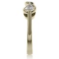 Two Stone Infinity Engagement Ring