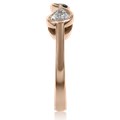 Two Stone Infinity Engagement Ring