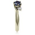 Petite Tapered Solitaire Engagement Ring
