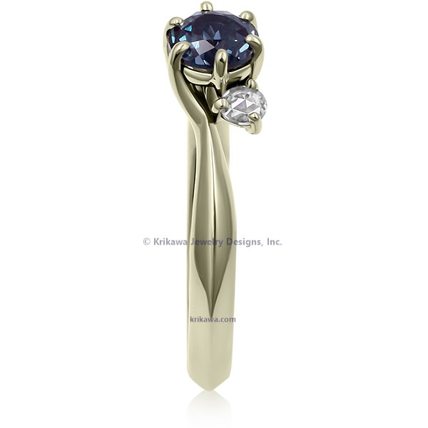 Petite Tapered Solitaire Engagement Ring