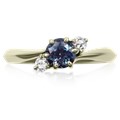 Petite Tapered Solitaire Engagement Ring