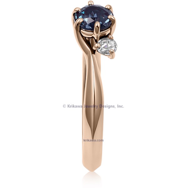 Petite Tapered Solitaire Engagement Ring
