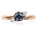 Petite Tapered Solitaire Engagement Ring