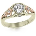 Fantasy Renaissance Solitaire Engagement Ring