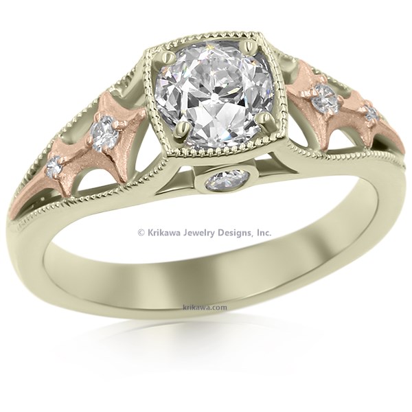 Fantasy Renaissance Solitaire Engagement Ring