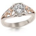 Fantasy Renaissance Solitaire Engagement Ring