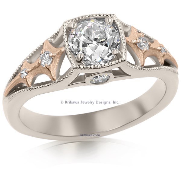 Fantasy Renaissance Solitaire Engagement Ring