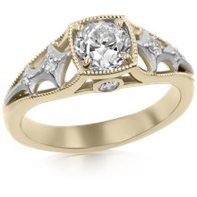 Fantasy Renaissance Solitaire Engagement Ring