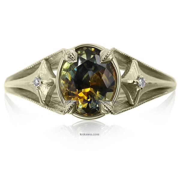 Fantasy Medieval Engagement Ring
