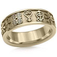 Symbol Wedding Band