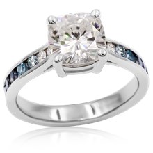 Modern Grace Engagement Ring with Basket