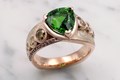 Mokume Nova Engagement Ring