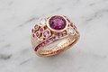 Rosé Diamond Anniversary Ring