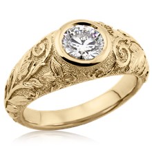 Garden Whimsy Engagement Ring