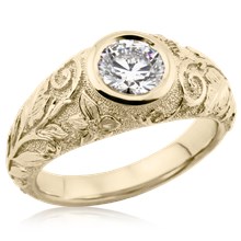 Garden Whimsy Engagement Ring
