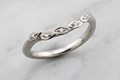 Contoured Ultimate Leaf Wedding Band