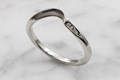 Petite Wave Wedding Band