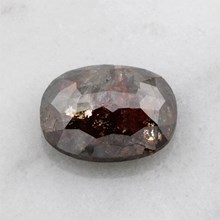 Natural Cushion Salt and Pepper Diamond