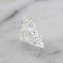 Lab Grown Princess Cut Moissanite - top view