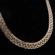 14k Yellow Gold Collar Necklace