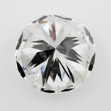 Natural Round Brilliant Diamond In Stock - top view