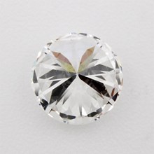 Natural Round Brilliant Diamond, 1.21ct - top view
