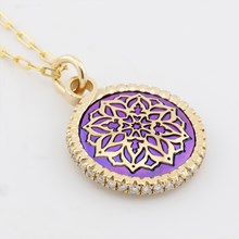 Diamond Mandala Pendant