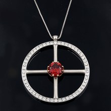 Earth Pendant - top view