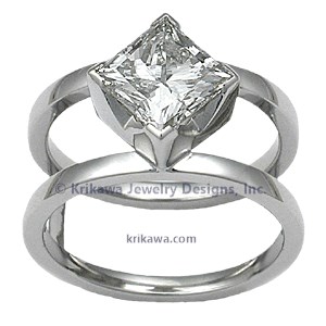 Modern Engagement Ring 