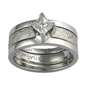 Modern Engagement Ring 
