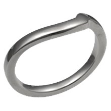 Contoured Wedding Band