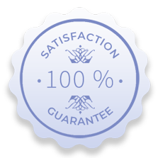 Money-back Satisfaction Guarantee seal