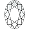 oval diamond shape