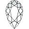 pear diamond shape