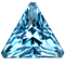 straight trilliant gem shape