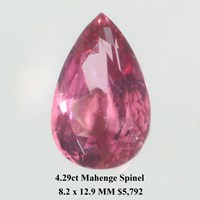 Pear Cut Mahenge Spinel 