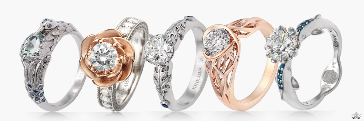 Nature Engagement Ring Collection