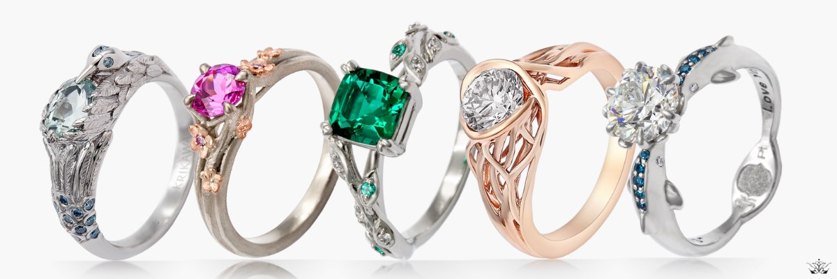 Nature Engagement Ring Collection