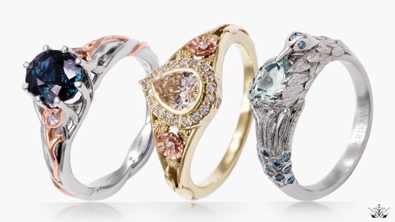 Nature Engagement Ring Designs